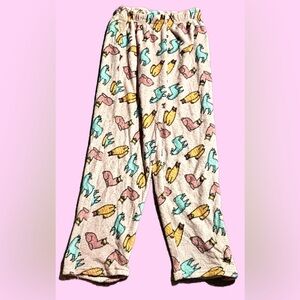 Bobbie Brooks Multicolor lama pj pants (s)